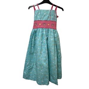 Girl’s Smocked Sundress Size 10T NWT